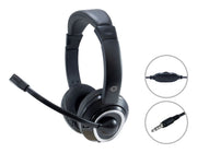Conceptronic POLONA02B hörlur och headset Kabel Huvudband Spela Svart