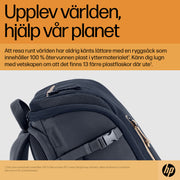HP Travel 25 liter blå ryggsäck för 15,6 tum