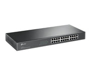 TP-Link TL-SF1024 Ohanterad Fast Ethernet (10/100) 1U Grå