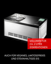 Unold 48845 glassmaskin med kompressor 2 l 180 W Svart