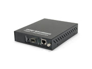 LevelOne GVM-1000 mediakonverterare för nätverk 1000 Mbit/s Svart - 1x1G