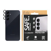 PanzerGlass SAFE. by Camera Lens Protector Black Samsung Galaxy A55 5G Genomskinligt