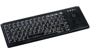 Contour Design Active Key AK-4400-TU tangentbord Industriell USB QWERTZ tyska Svart