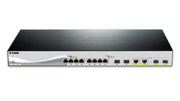 D-Link DXS-1210-12TC/E nätverksswitchar hanterad L2 10G Ethernet (100/1000/10000) 1U