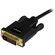 StarTech.com MDP2DVIMM6B videokabeladapter 1,8 m mini DisplayPort DVI-D Svart