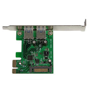 StarTech.com PCI Express (PCIe) SuperSpeed USB 3.0-kortadapter med 2 portar och UASP