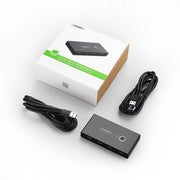 Ugreen 30768 gränssnittshubbar USB 3.2 Gen 1 (3.1 Gen 1) Type-A 5000 Mbit/s Svart