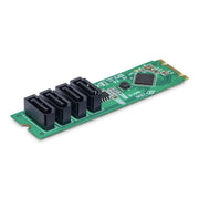 StarTech.com 4-ports M.2 till SATA-kortadapter
