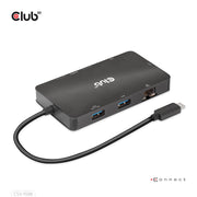 CLUB3D CSV-1598 dockningsstationer för bärbara datorer USB 3.2 Gen 2 (3.1 Gen 2)