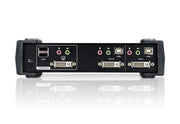 ATEN USB DVI/Audio KVMP-switch med 2 portar - CS1762A