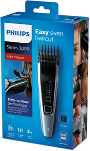 Philips 3000 series Hårklippare med blad i rostfritt stål