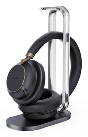 Yealink BH76 Plus med Laddningsställ UC Svart USB-C/A Headset
