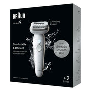 Braun Silk-épil 9 BR2-225328 epilatorer 40 pincetter Grå