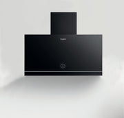 Whirlpool WHVA 62F LM K Väggmonterad Svart 485 m³/h