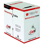 Techly ITP6-CCA-305-BL nätverkskablar Blå 305 m Cat6 U/UTP (UTP)