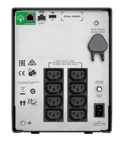 APC SMC1000IC strömskydd (UPS) Linjeinteraktiv 1 kVA 600 W 8 AC-utgångar