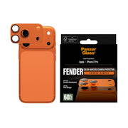 PanzerGlass Fender Camera Protector Cosmic Orange iPhone 17 Pro Genomskinligt