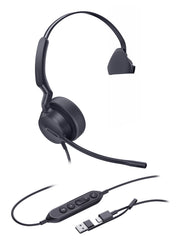 Yealink Mono UC-headset med USB-C/A-anslutning