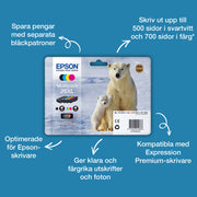 Epson Polar bear 26XL Isbjörn