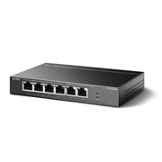 TP-Link TL-SF1006P nätverksswitchar Ohanterad Fast Ethernet (10/100)
