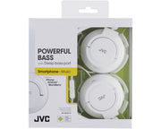JVC HA-SR185-W-E Headset Kabel Huvudband Samtal/musik Vit