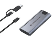 Conceptronic DANTE05G Hölje för lagringsenheter SSD-inkapsling Grå M.2