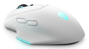 Alienware AW620M datormöss Spela högerhand RF Wireless + USB Type-C Optisk 26000 DPI