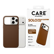 PanzerGlass CARE by Solo Case Brown iPhone 17 Pro Max