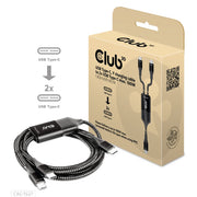 CLUB3D CAC-1527 USB-kablar 1,83 m USB C 2 x USB C 100 W Svart