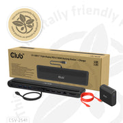 CLUB3D CSV-2541 dockningsstationer för bärbara datorer Dockning USB 3.2 Gen 1 (3.1