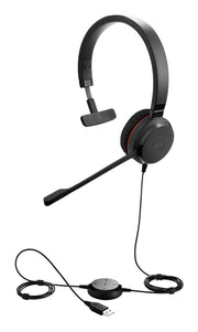 Jabra Evolve 30 II Headset Kabel Huvudband Kontor/callcenter USB Type-C / USB Type-A