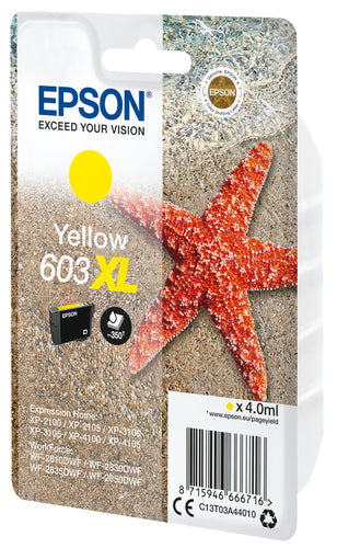 Epson Singlepack Yellow 603XL Ink bläckpatron