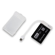 i-tec MYSAFEU314 Hölje för lagringsenheter HDD- / SSD kabinett Vit 2.5"