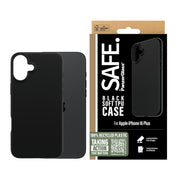 PanzerGlass SAFE. by TPU Case Black iPhone 16 Plus