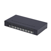 StarTech.com 8-portars DisplayPort KVM-switch med 1U-rackfästessats