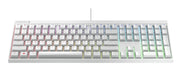 CHERRY MX 2.0S tangentbord Spela USB QWERTZ tyska Vit