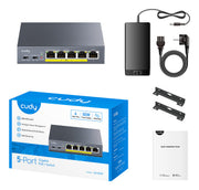 Cudy GS1005P nätverksswitchar Ohanterad Gigabit Ethernet (10/100/1000)