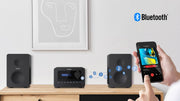 Sharp TOKYO DAB+ HI-FI Micro System Hemmaljud mikrosystem 40 W Svart