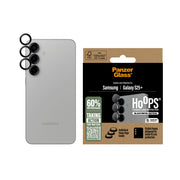 PanzerGlass Hoops Camera Lens Protector Black Samsung Galaxy S25+ Genomskinligt