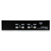 StarTech.com 1U hyllmonterad USB KVM-switch med 4 portar och OSD - SV431DUSBU