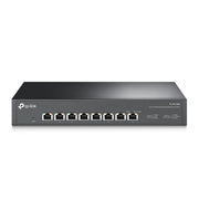 TP-Link TL-SX1008 nätverksswitchar Ohanterad 10G Ethernet (100/1000/10000) 1U Svart
