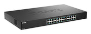 D-Link DMS-1024 Ohanterad 2.5G Ethernet (100/1000/2500) Svart