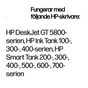 HP GT52 cyan originalbläckflaska