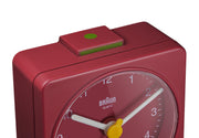 Braun BC02R väckarklockor Quartz-väckarklocka Röd