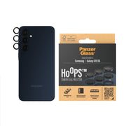 PanzerGlass Hoops Camera Lens Protector Black Samsung Galaxy A35 5G Genomskinligt