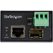 StarTech.com Industriell fiber till Ethernet-mediakonverterare