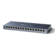TP-Link TL-SG116 Ohanterad Gigabit Ethernet (10/100/1000) Svart