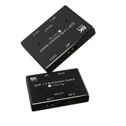 Techly IDATA-DP-2DP-8KT bild-switchar DisplayPort