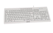 CHERRY STREAM 3.0 tangentbord Kontor USB schweizisk Grå