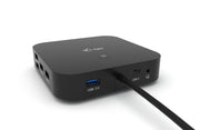 i-tec C31DUALDPDOCKPD dockningsstationer för bärbara datorer Kabel USB 3.2 Gen 1